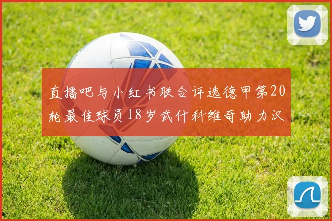 直播吧与小红书联合评选德甲第20轮最佳球员18岁武什科维奇助力汉堡逼平拜仁