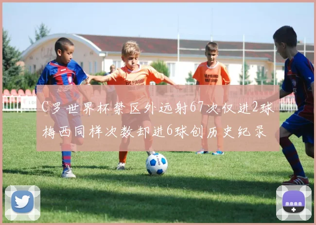 C罗世界杯禁区外远射67次仅进2球梅西同样次数却进6球创历史纪录